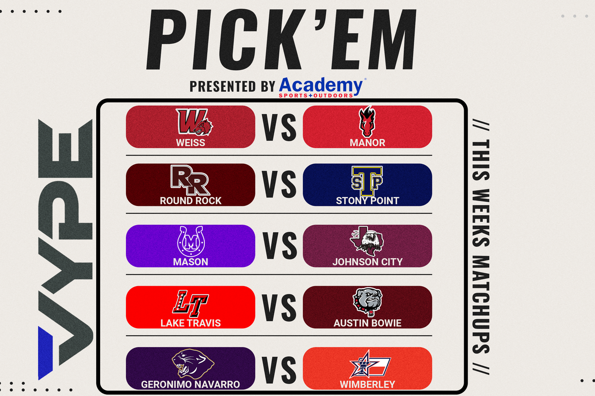 VYPE Austin Week 9 Picks Presented by Academy Sports + Outdoors