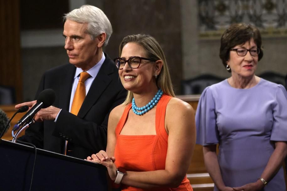 Sinema Now Defending Trump Tax Cuts She Condemned