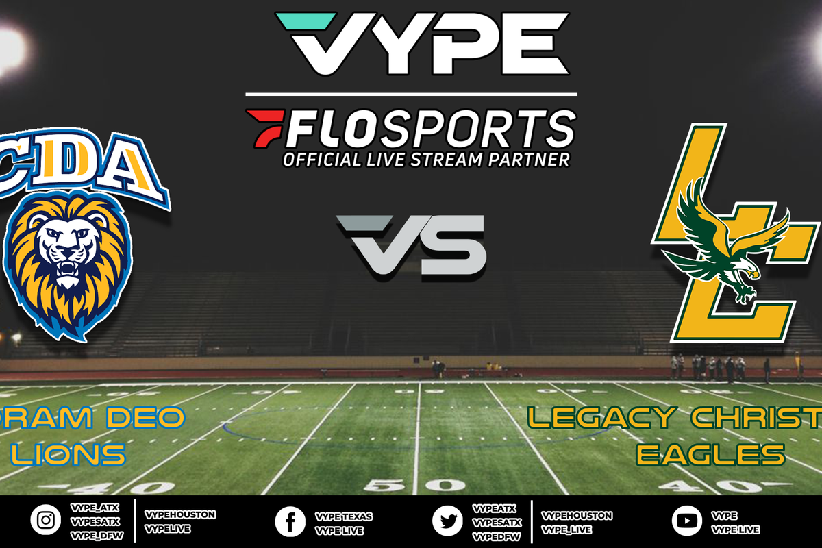 VYPE Live - Football: Coram Deo vs. Legacy Christian