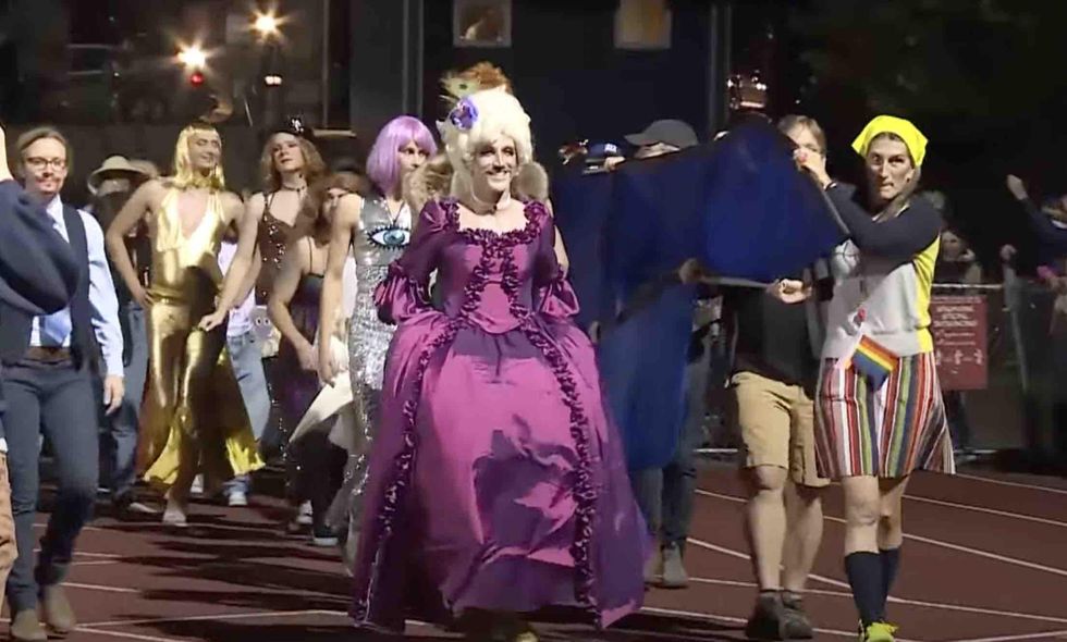 Drag show at public HS football game features students, teachers: 'Be OK with being your authentic self ... speaking your truth, living your truth'