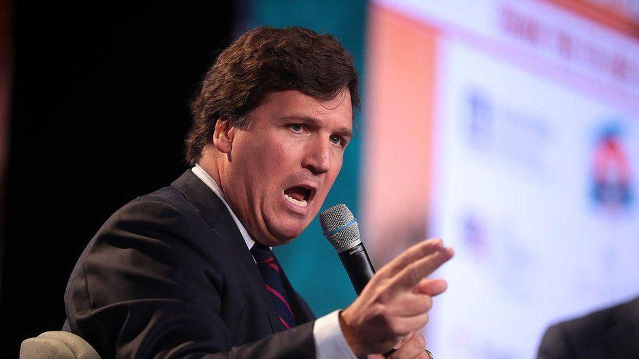 Swalwell Reveals Recording Of Tucker Carlson Fan Threatening His Family