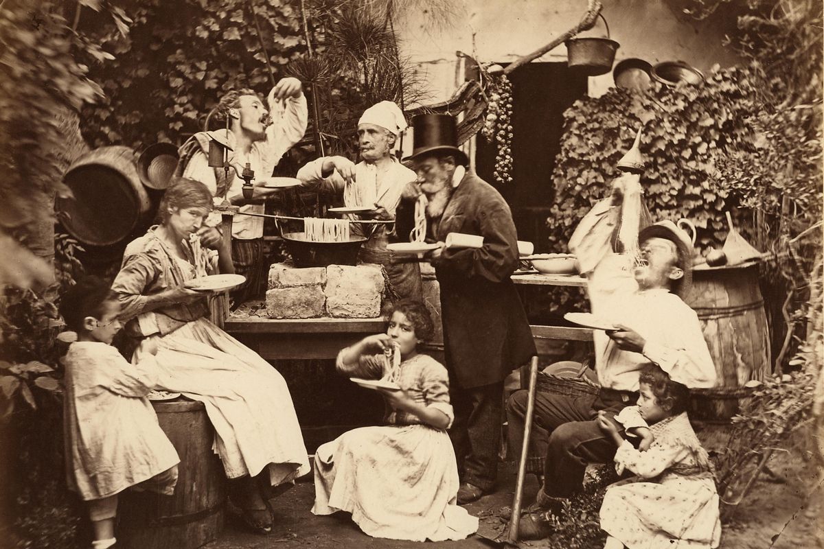 cucina storia spaghetti risorgimento italia