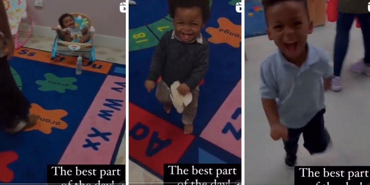Mom Shares 5 Years Of Daycare Pickups In Cute Viral Video Upworthy