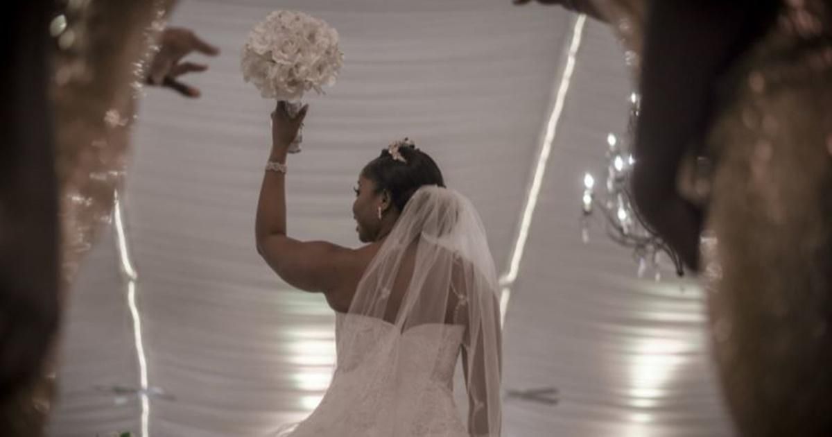 groom adopts stepdaughters, groom proposal, dontez williams