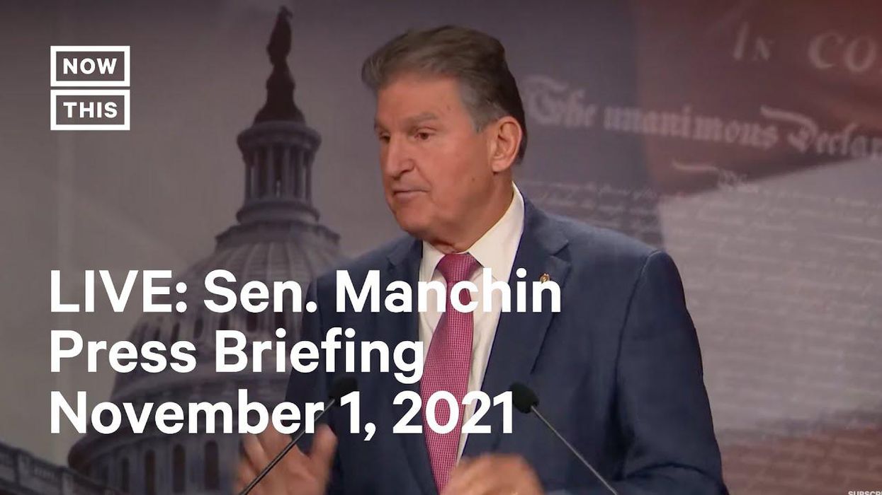 Manchin Enrages Democrats With Latest Rebuke Of 'Build Back Better' Bill