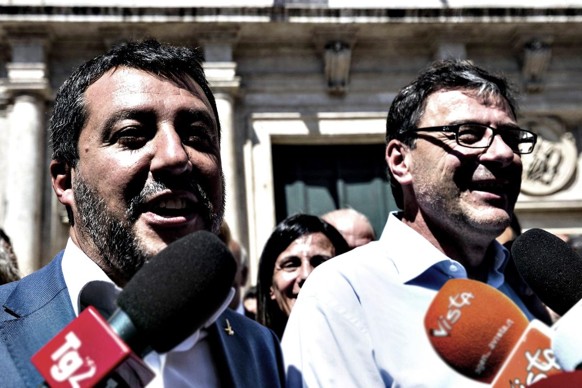 Giorgetti e il pizzino a Salvini per portare la Lega nel Ppe e fare Draghi iperpresidente