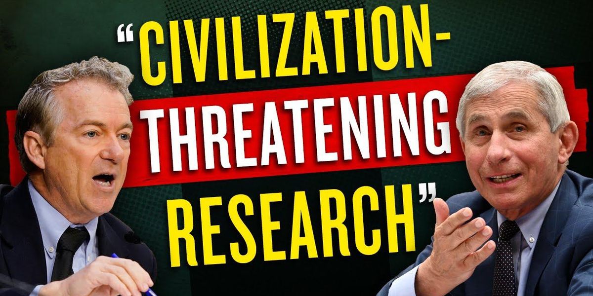Rand Paul on the TRUE DANGERS of Fauci's gain-of-function research - Vimarsana News