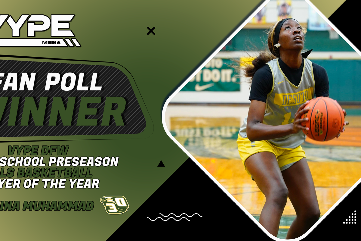 VYPE DFW Preseason Girls Basketball Player of the Year: DeSoto's Amina Muhammad