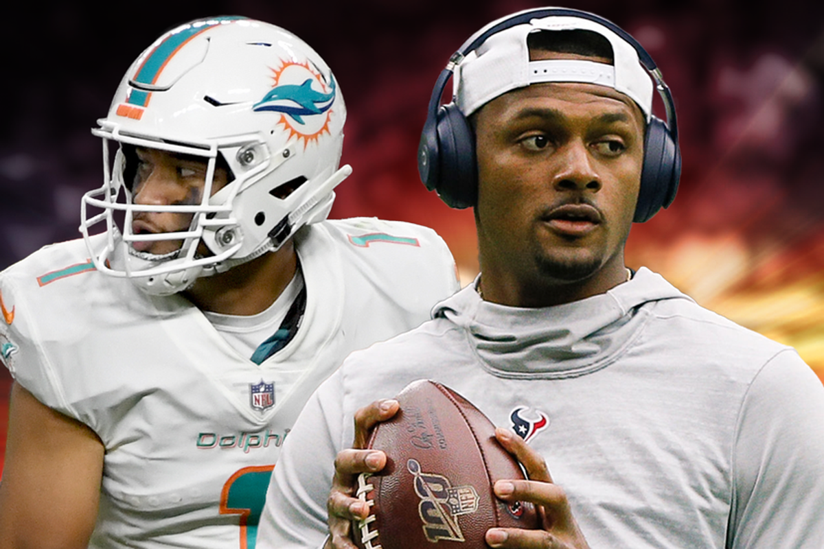 Dolphins Tua Tagovailoa, Deshaun Watson