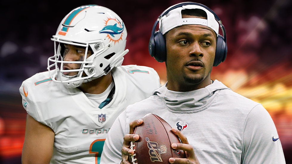 Dolphins Tua Tagovailoa, Deshaun Watson