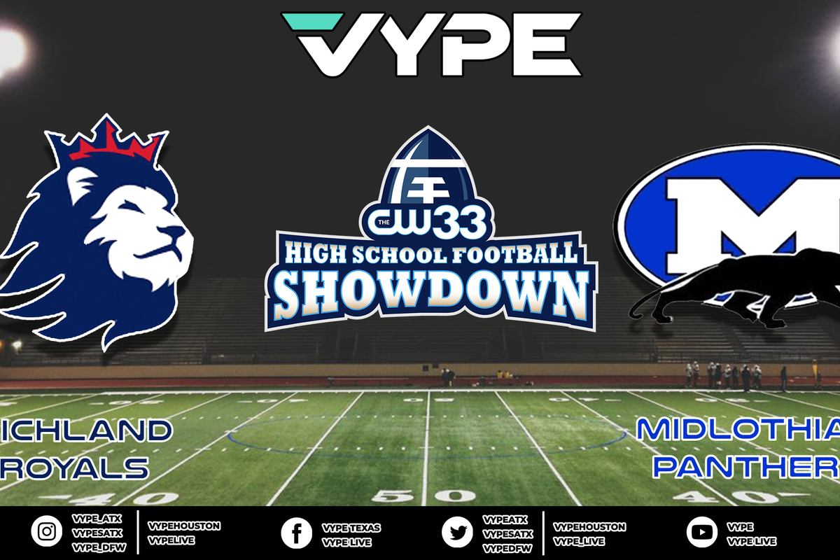 Thursday Night Showdown: Richland Royals vs. Midlothian Panthers on CW33