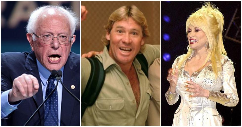 'God' asked people who should be sainted next. Here are the top 20 most popular responses.