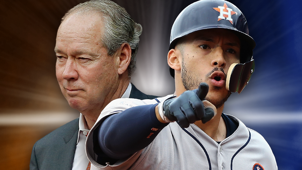 Astros Jim Crane, Carlos Correa