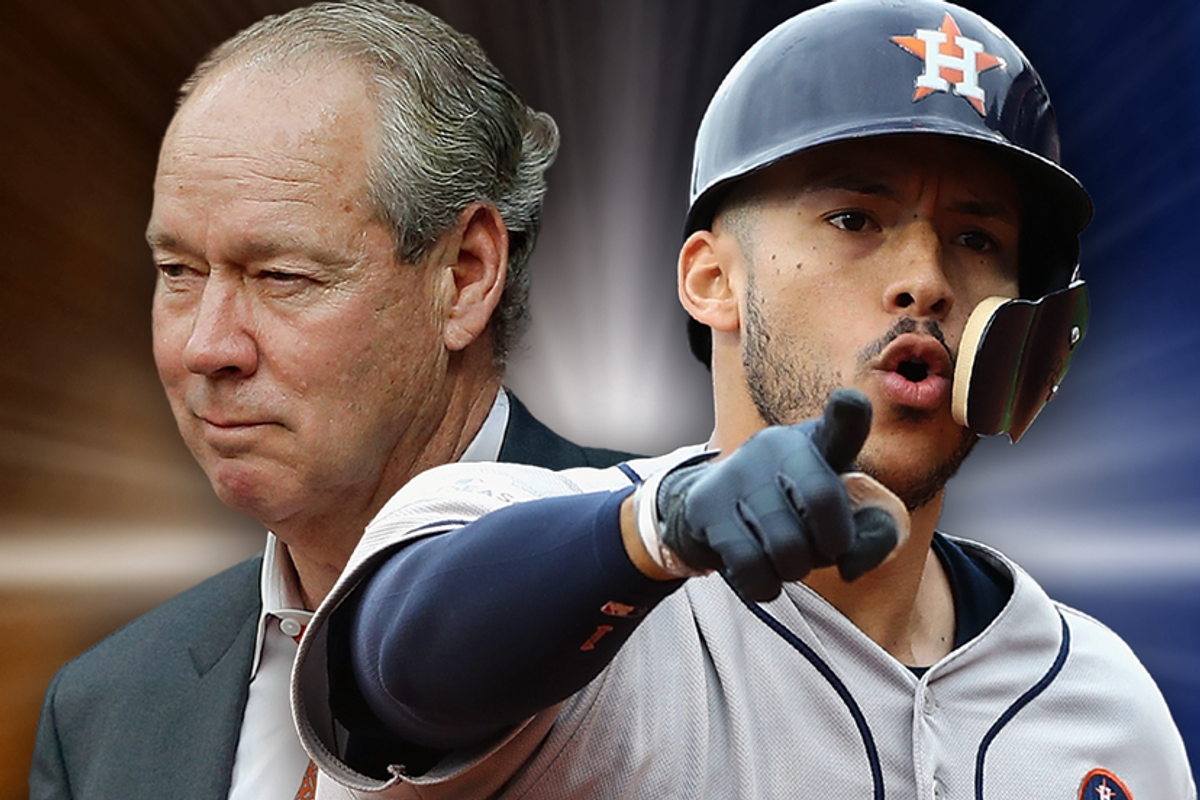 Astros Jim Crane, Carlos Correa