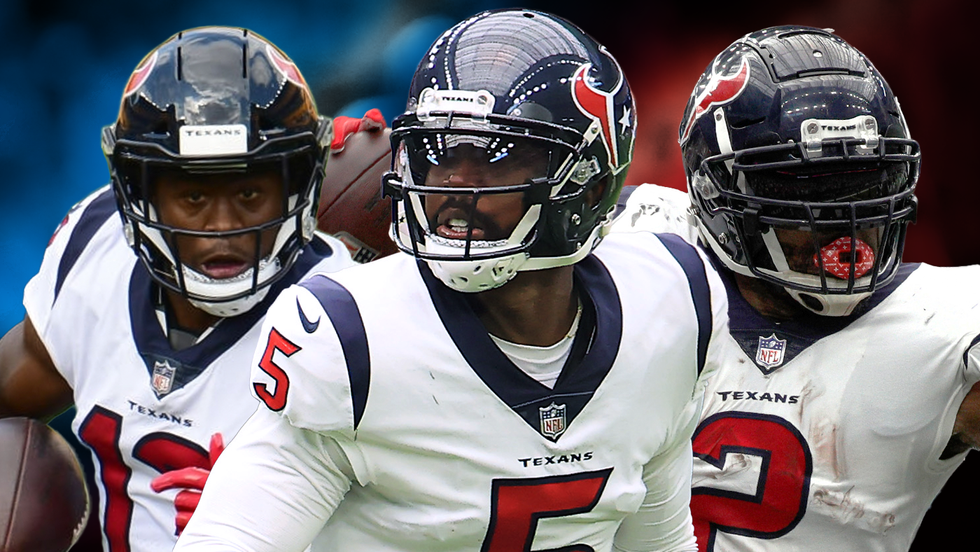 Texans Brandin Cooks, Tyrod Taylor, Mark Ingram
