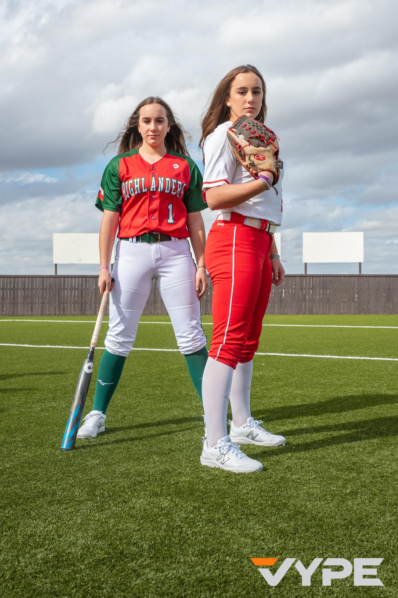FULL HOUSE: The Woodlands' Leach twins see Orange