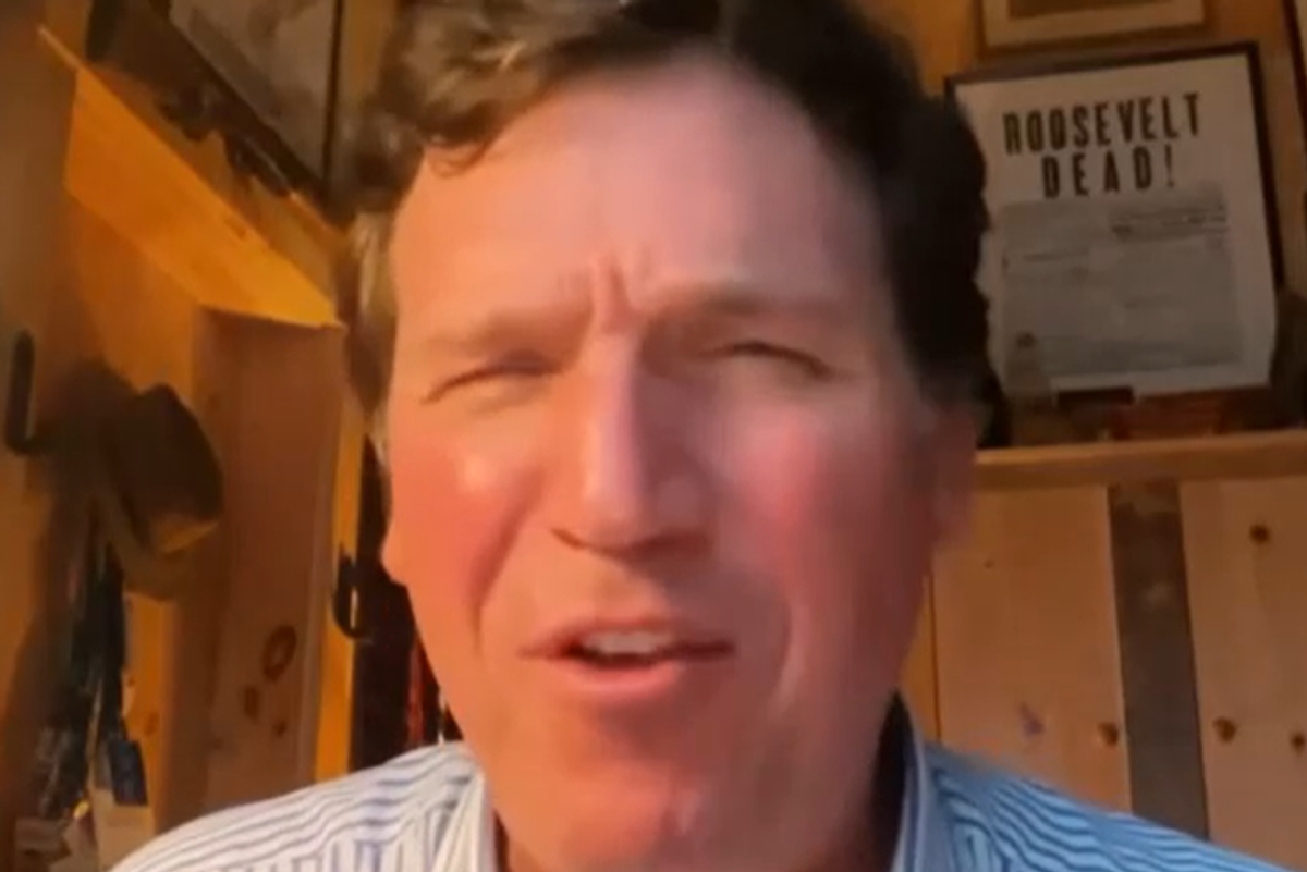 Tucker's New '1/6 Was An Inside Job' Documentary Looks Pretty Weird