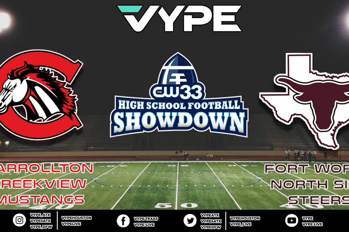 Thursday Night Showdown: Carrollton Creekview vs. Fort Worth North Side on CW33