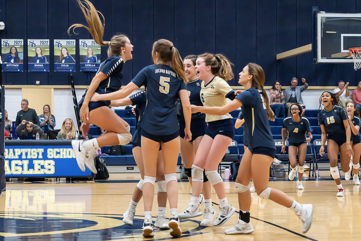 Through the Lens: Second Baptist School rolls past Regents School of Austin to secure Area Championship