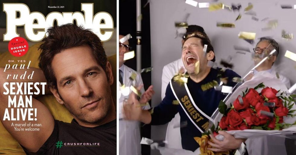 Paul Rudd named 2021′s Sexiest Man Alive by People magazine