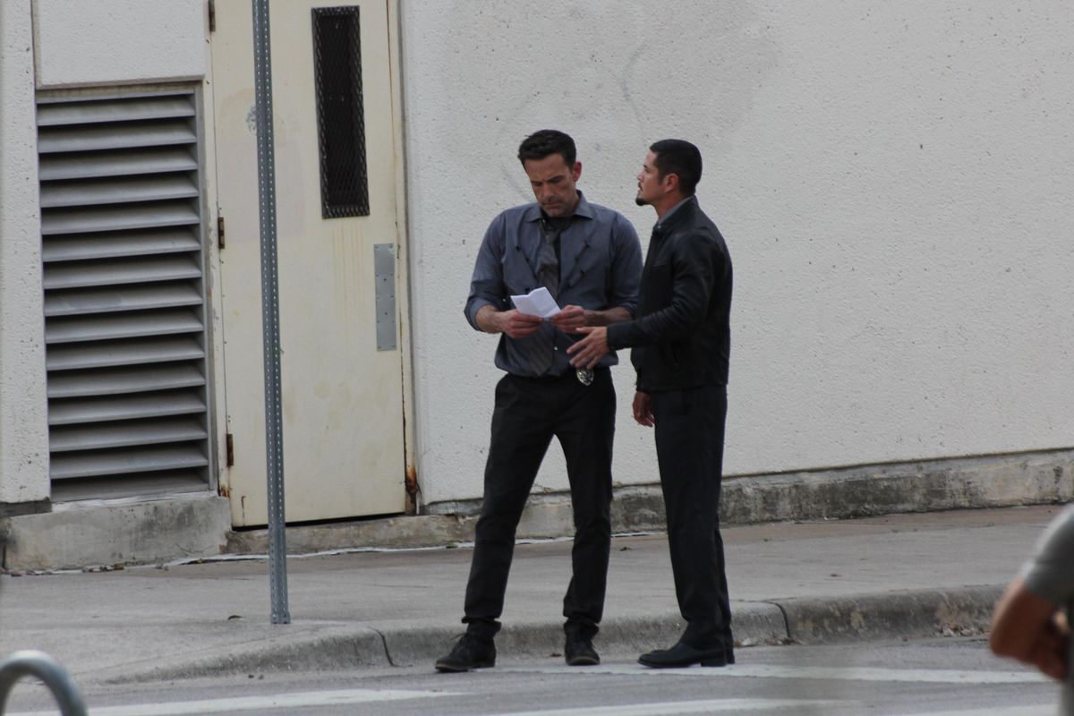 Spotted: Ben Affleck is filming in Downtown Austin