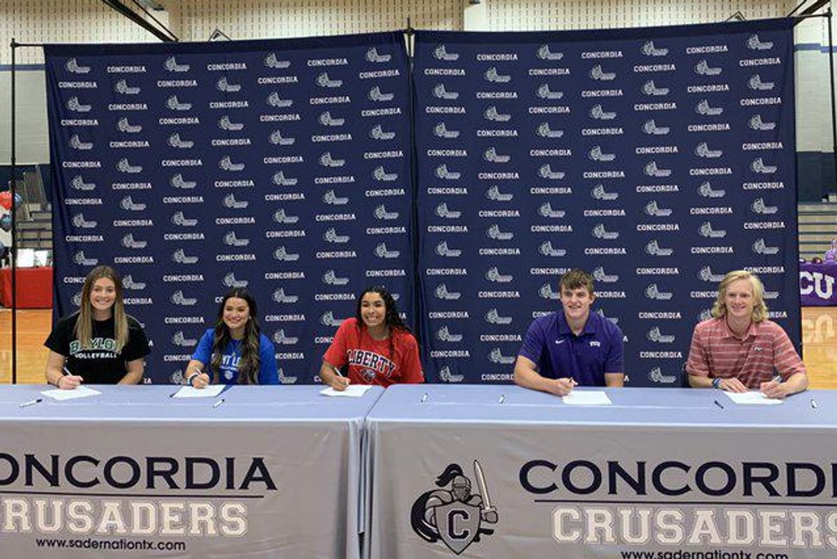 Five Crusaders ink NLIs on National Signing Day