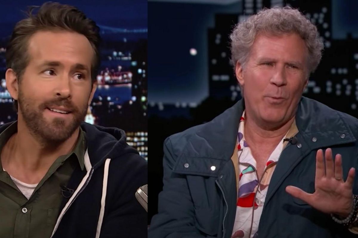 Ryan Reynolds, Will Ferrell Team Up on Set of Movie Musical 'Spirited