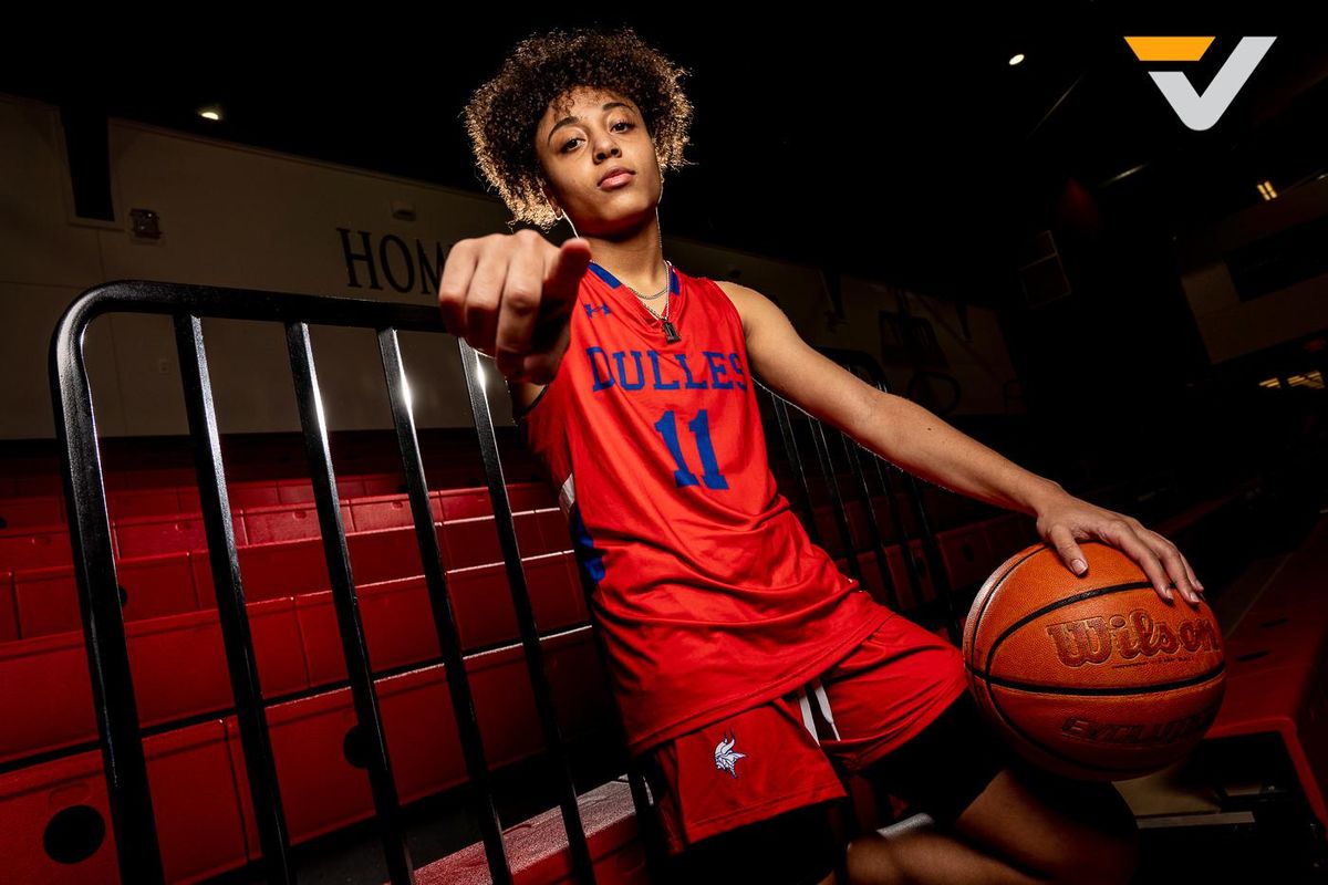 LETTING LOOSE: Dulles star Threatt has more tricks up her sleeve
