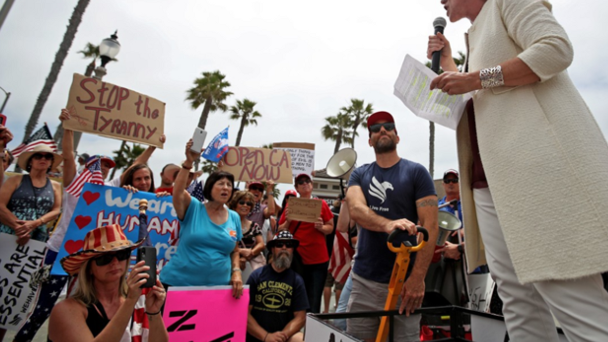 Anti-Vax Protest Leader: Mandates Are 'Worse' Than Nazi Threat To Jews