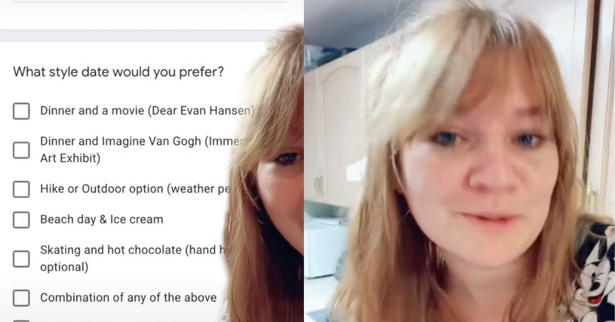 Woman Stunned After Friend Asks Her Out On A Date—Then Sends Her A Google Form To Fill Out