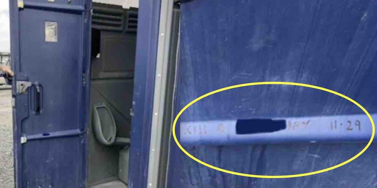 N-word, threat found in porta-potty at Facebook construction site; all 1,300 workers sent home; $50,000 reward offered to find culprit