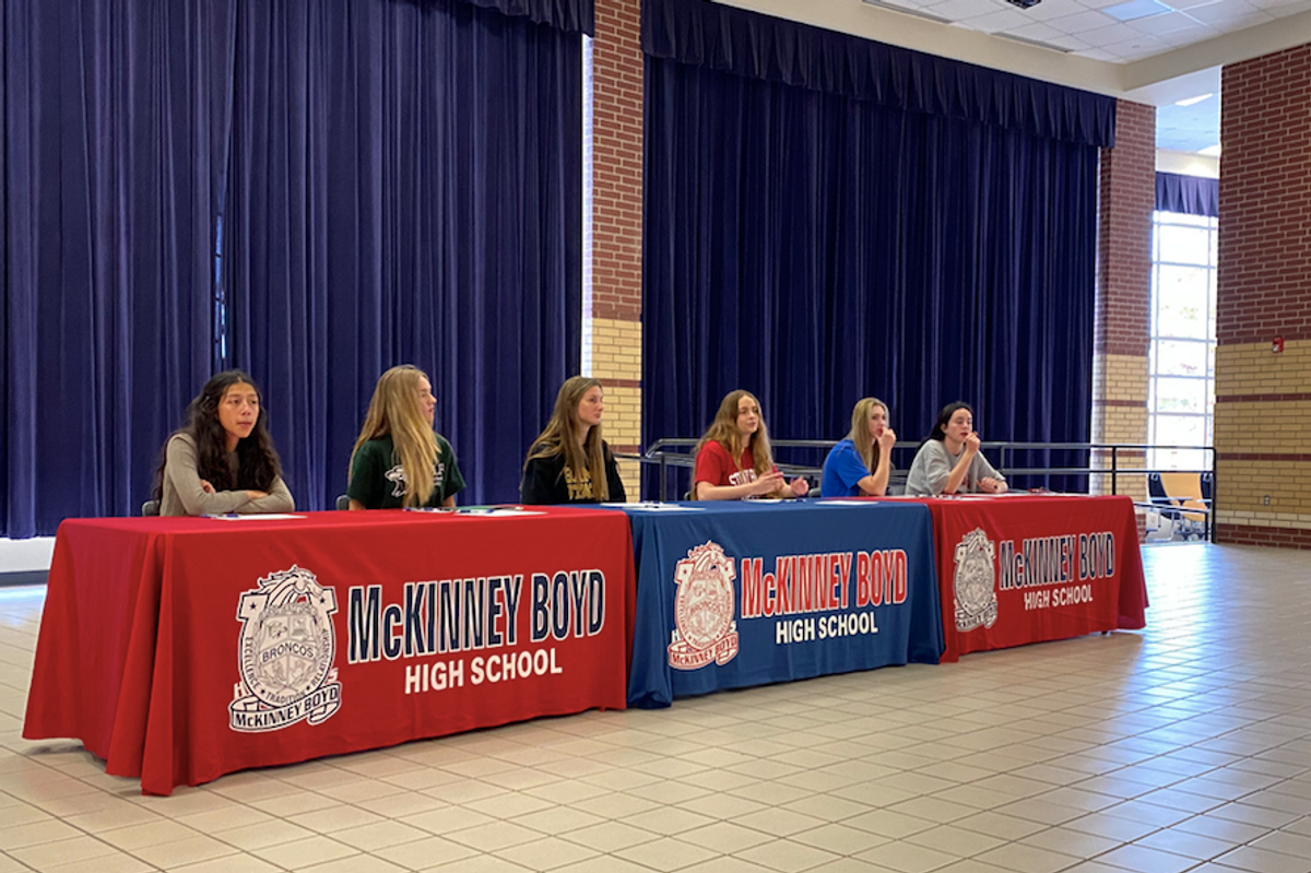 Fifteen student-athletes at McKinney ISD sign NLIs on National Signing Day