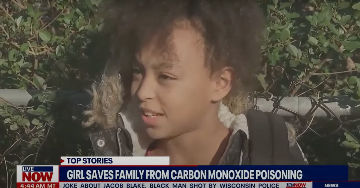 Young Girl Saves Her Family By Using Dad's Face To Unlock His Phone During Carbon Monoxide Incident