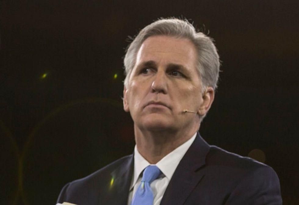 'Weakling' McCarthy Shamed For Failing To Punish​ Gosar's Murder Tweet