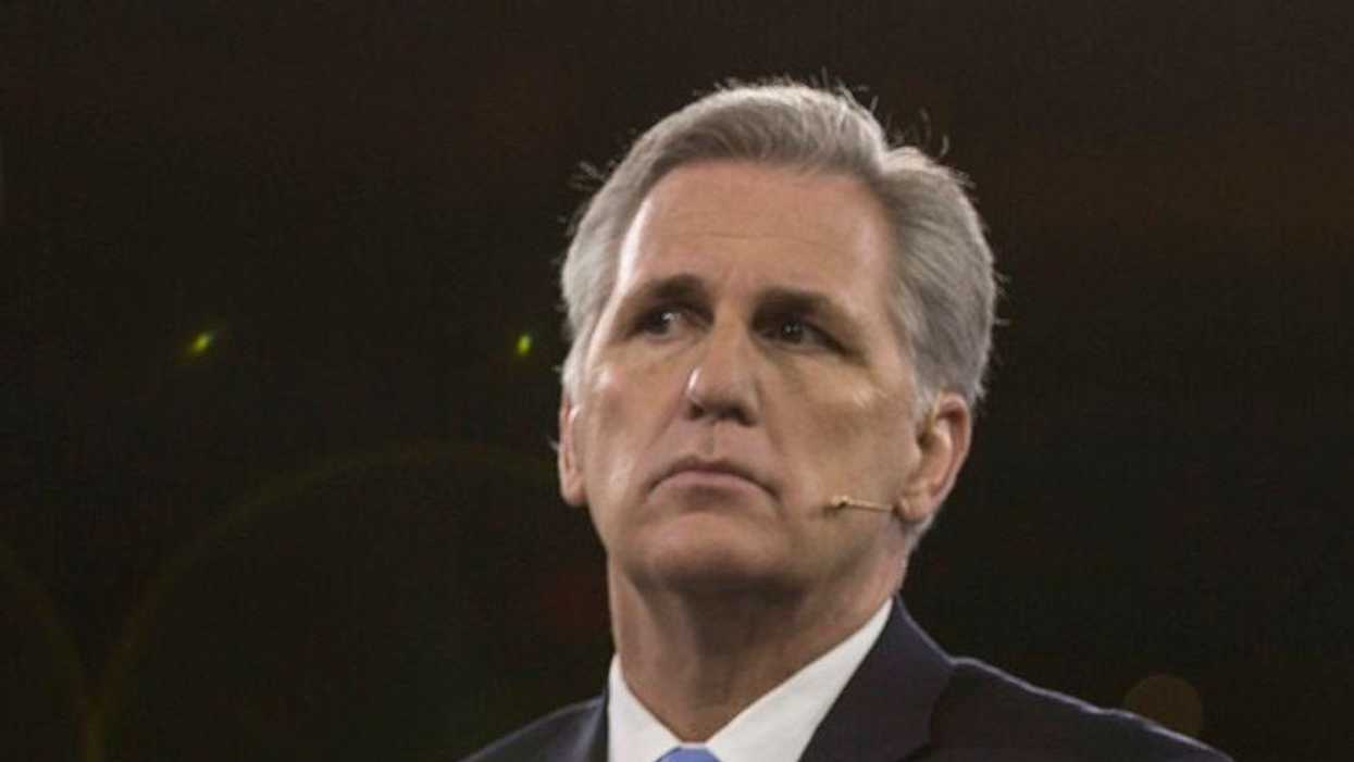 'Weakling' McCarthy Shamed For Failing To Punish Gosar's Murder Tweet