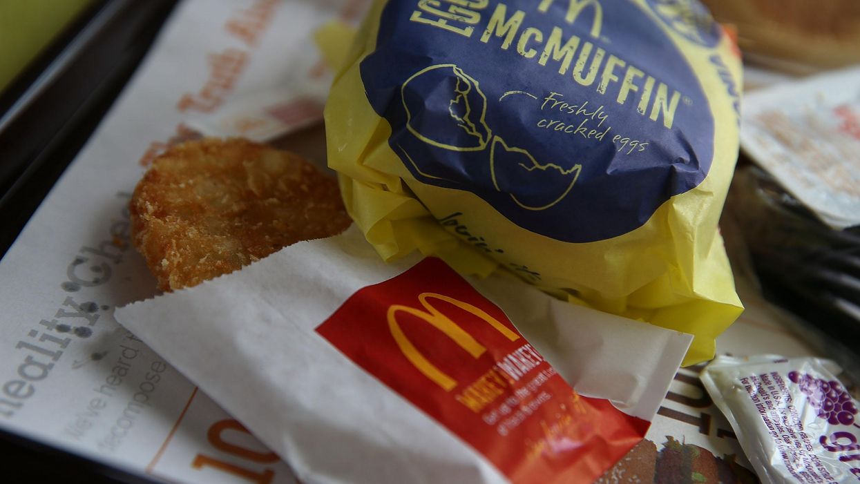 You can get an Egg McMuffin at McDonald's for 63 cents on Thursday