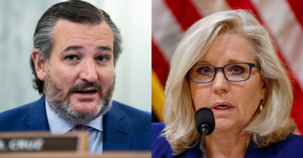 Ted Cruz Tried To Claim Trump 'Broke' Liz Cheney—And She Just Eviscerated Him In Return