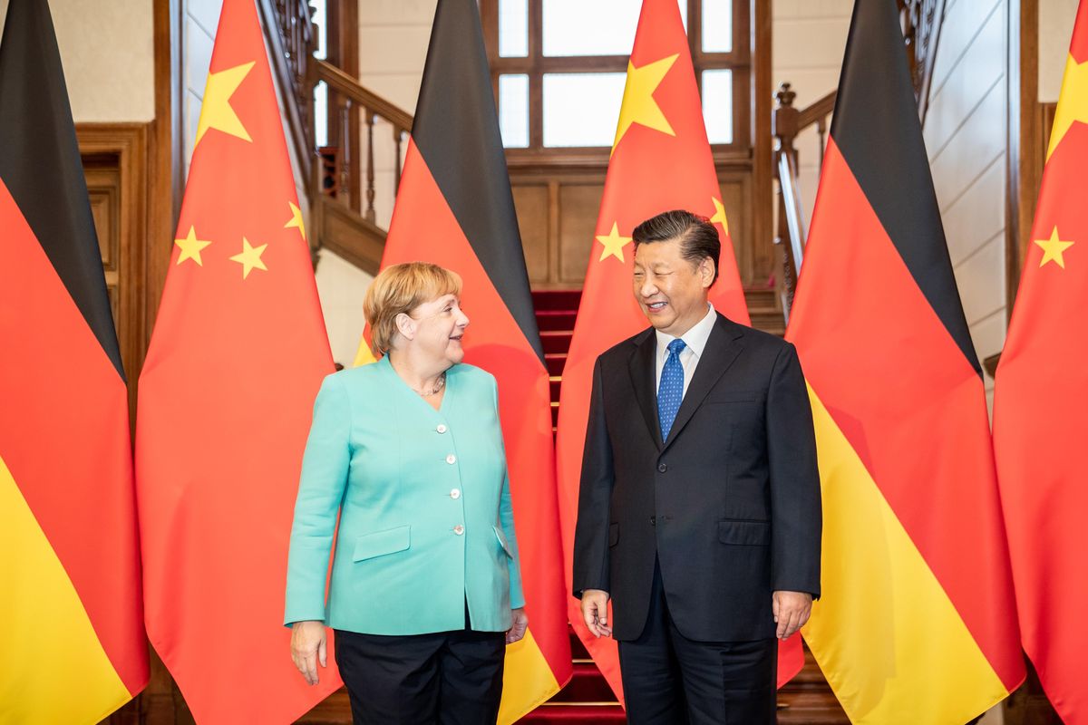 merkel jinping cina germania ue