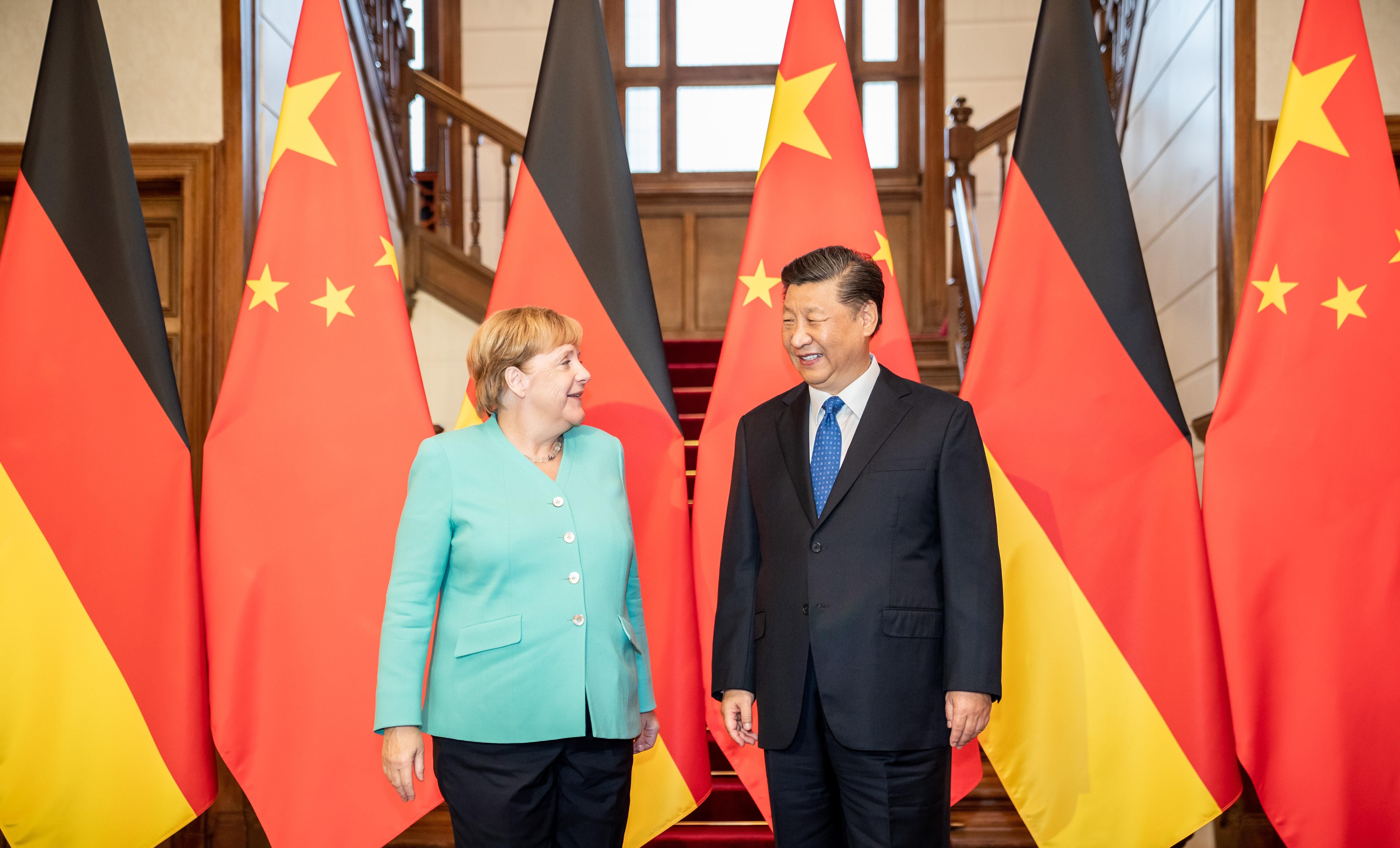 merkel jinping cina germania ue