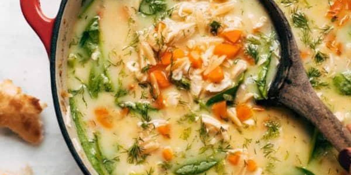Creamy Chicken and Spinach Soup - My Recipe Magic