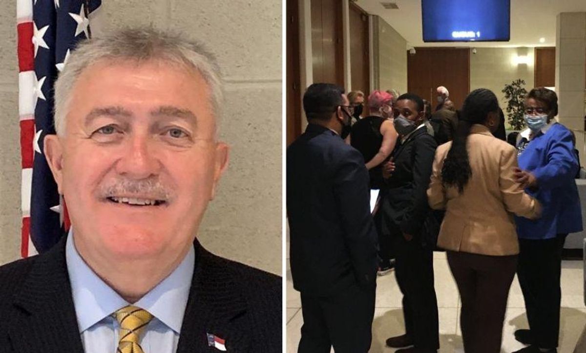 North Carolina Dems Stage Walkout to Protest Swearing in of Capitol Rioter to NC House