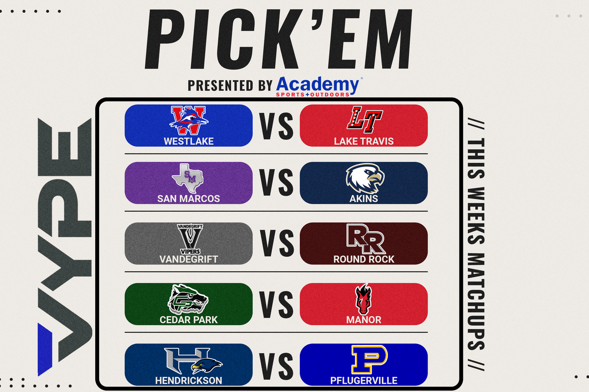 VYPE Austin Week 11 Picks Presented by Academy Sports + Outdoors
