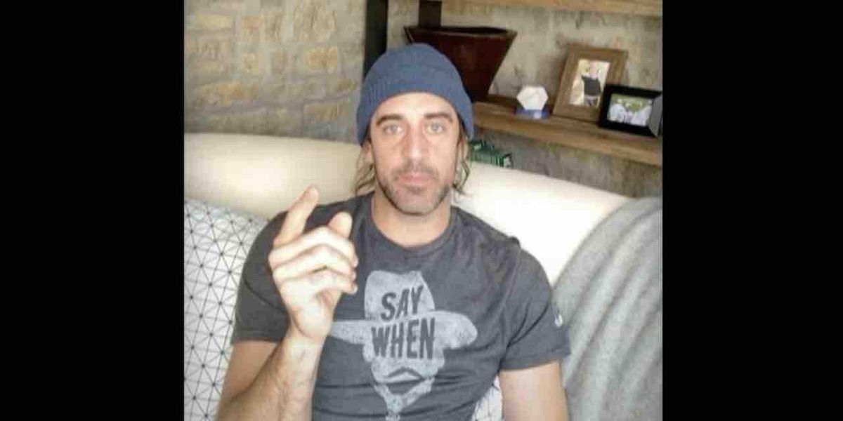 Aaron Rodgers blasts leftists for ripping vaccines under Trump then loving them under Biden — to the point where the 'woke mob' is conducting a 'witch hunt'