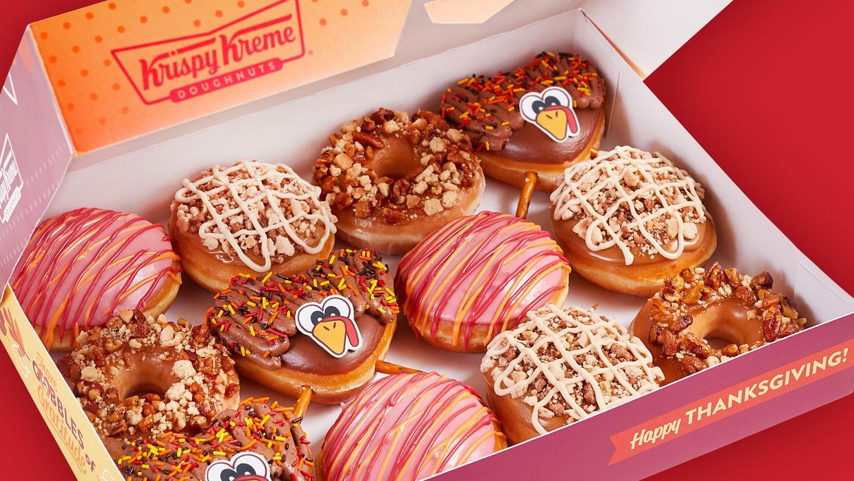 Krispy Kreme will offer pecan pie doughnuts and more this Thanksgiving season