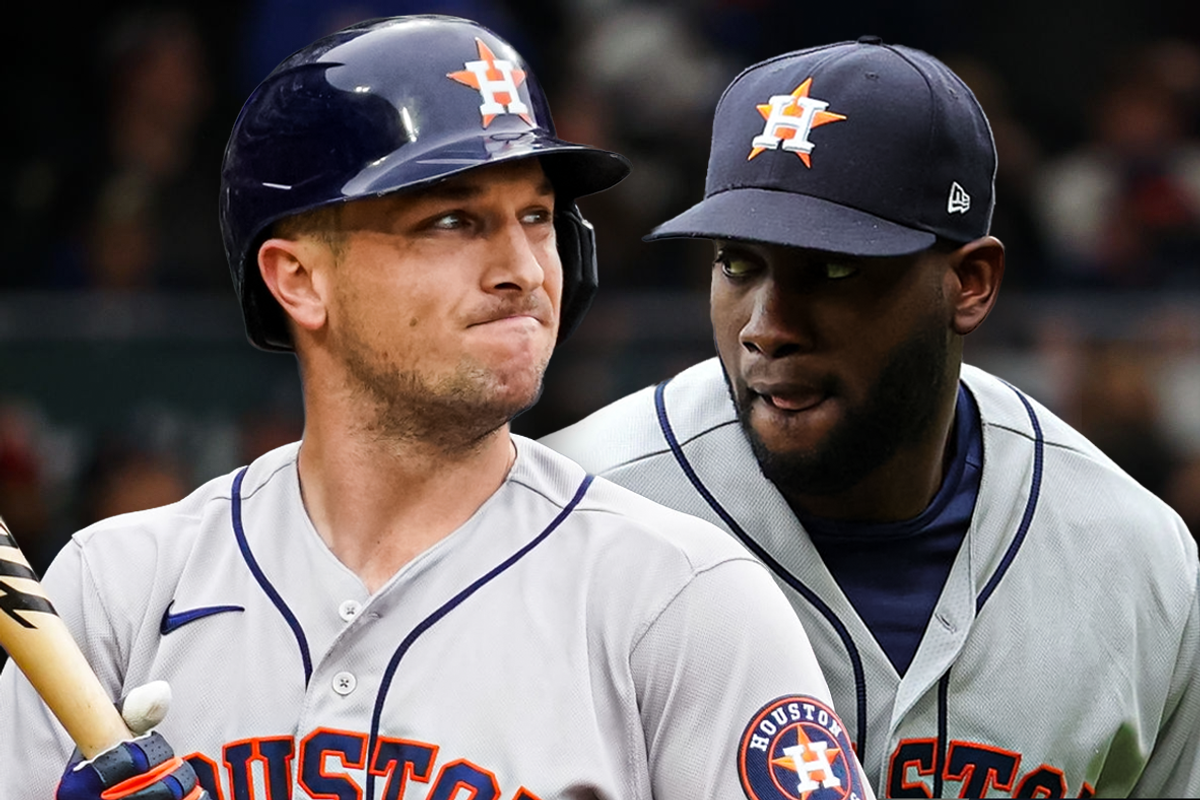 Astros Alex Bregman, Yordan Alvarez