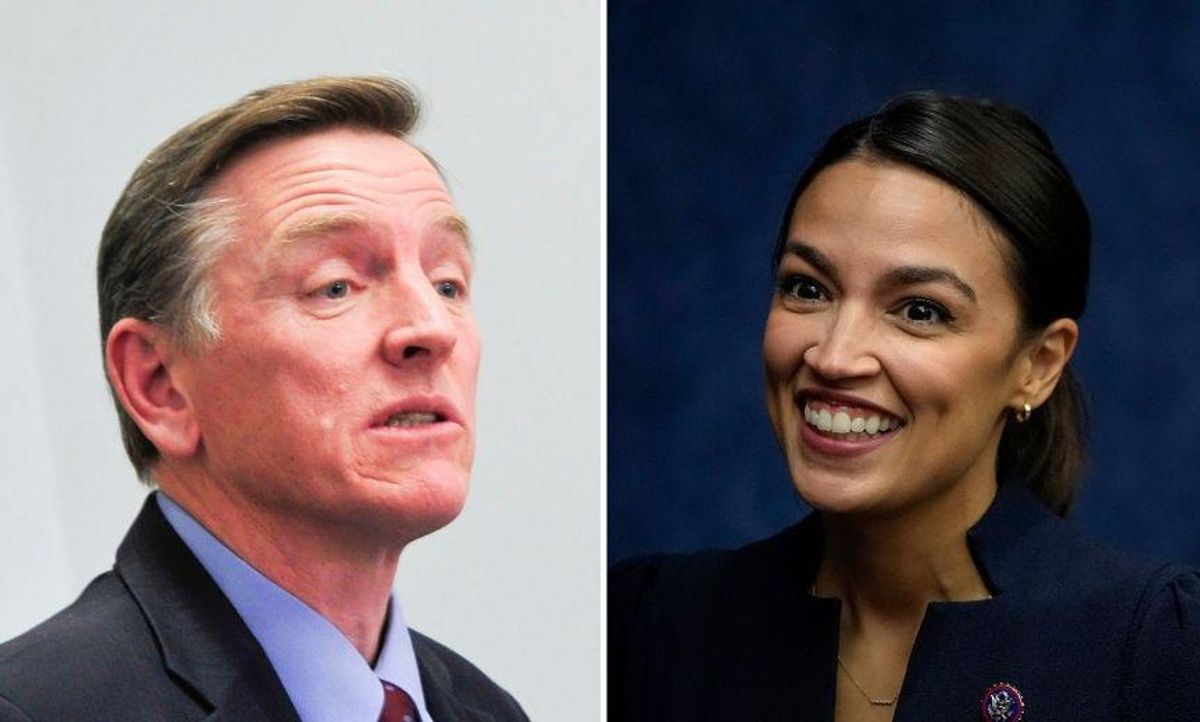 AOC Rips Republicans After Far Right Rep. Shares Deranged Anime of Himself Killing Her