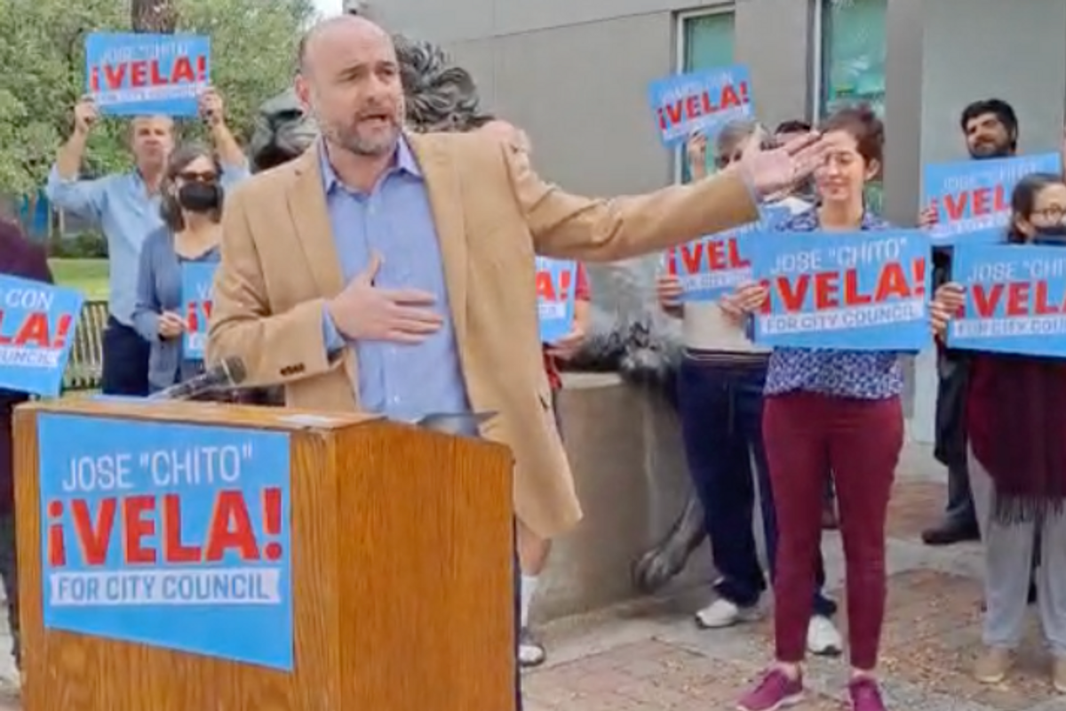 Attorney Jose 'Chito' Vela announces candidacy for District 4 race