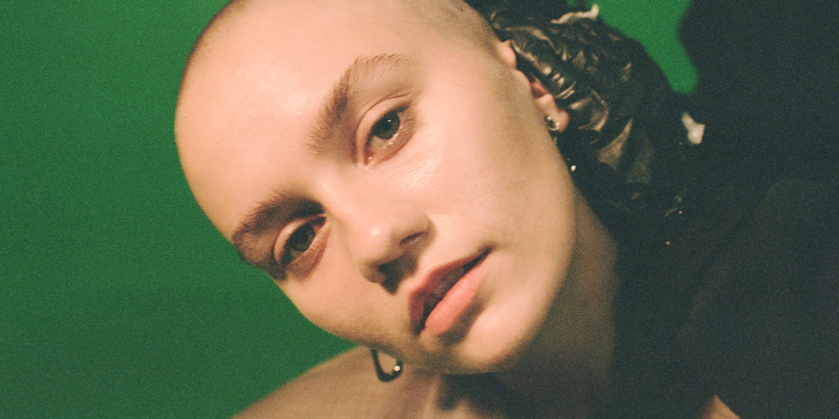 Carlie Hanson Shaved Her Head for This Ferocious Deb Never Collab