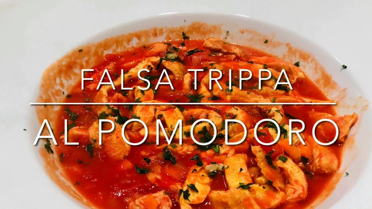 Cuciniamo insieme: falsa trippa al pomodoro