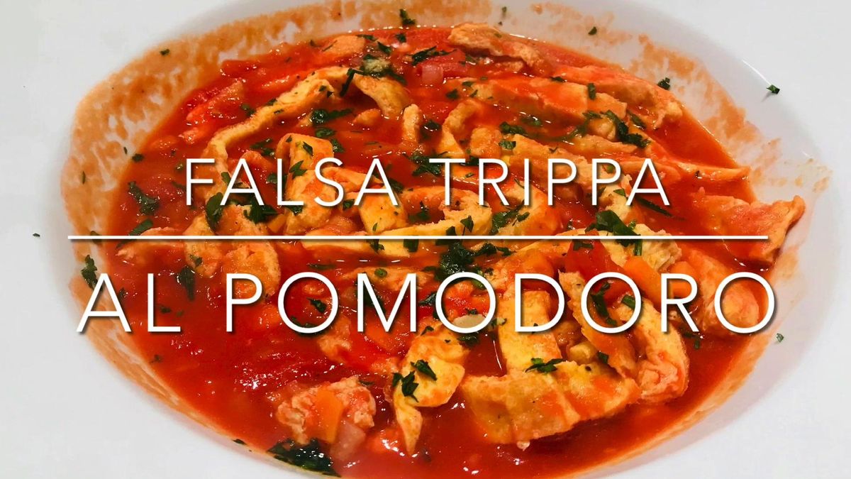 Cuciniamo insieme: falsa trippa al pomodoro